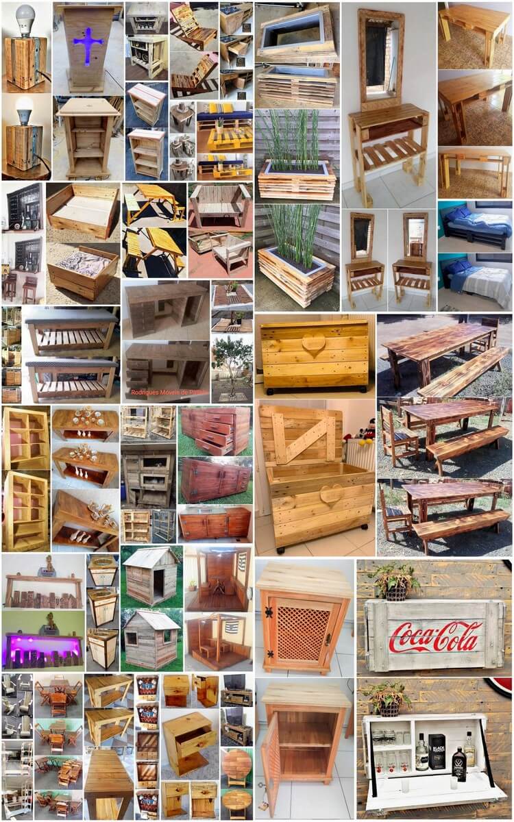 40 Latest DIY Wood Pallet Furniture Ideas and Designs