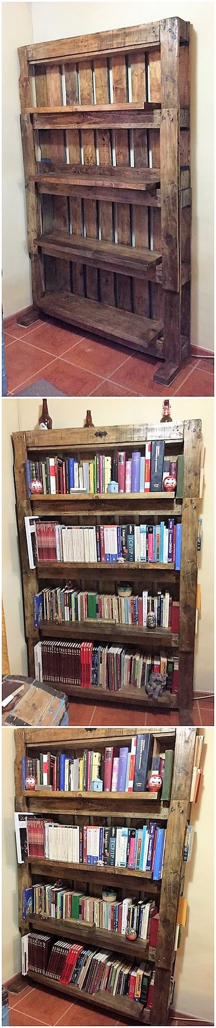 Pallet Bookshelving