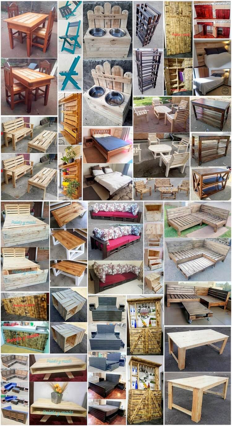 Perfect Ideas for Reusing Old Scraped Pallets