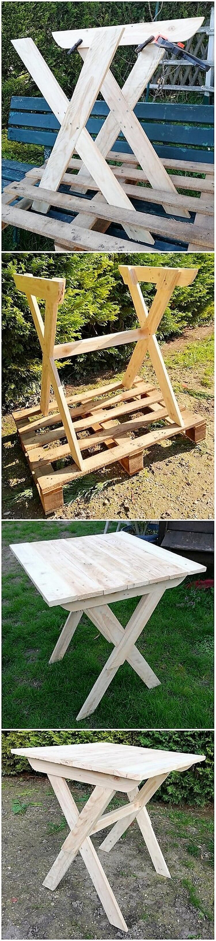 DIY Wood Pallet Table