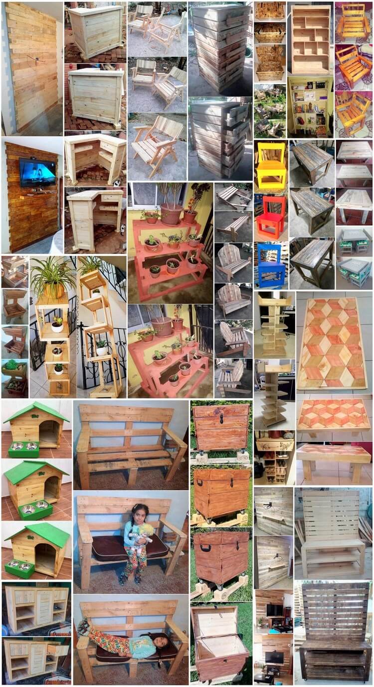 Functional and Inexpensive Wood Pallet Creations