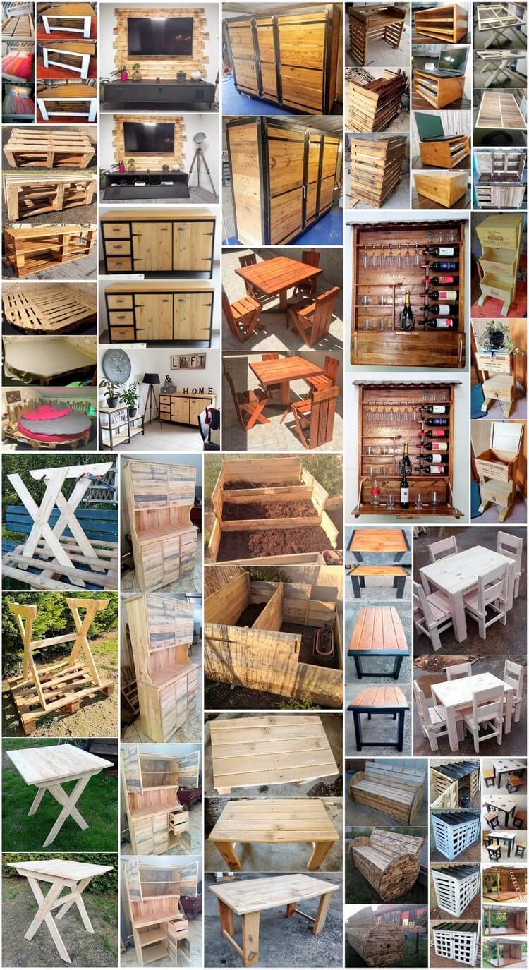 Modish DIY Wooden Pallets Recycling Tips