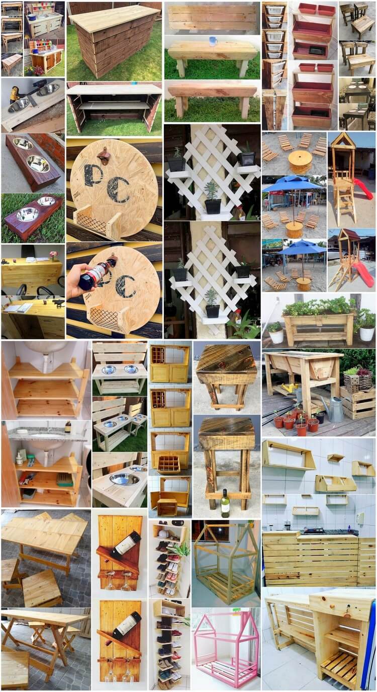 Most Wonderful DIY Wooden Pallet Ideas and Projects