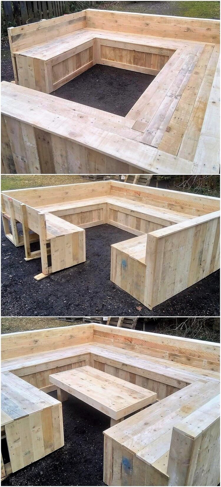 Pallet Outdoor Seating