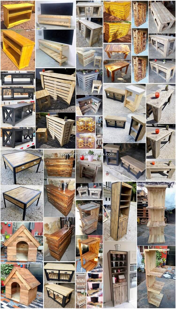 Very Useful DIY Wood Pallet Projects and Ideas