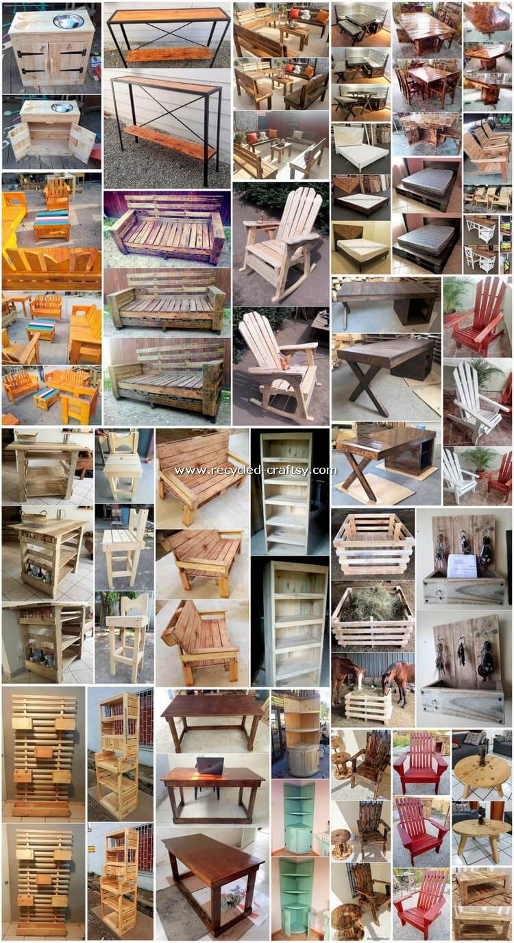 30 Fresh and Easy to Make Pallet Wood DIY Projects