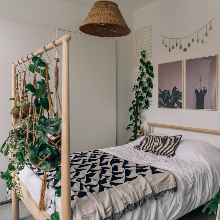 Bohemian Bedroom Decor (39)