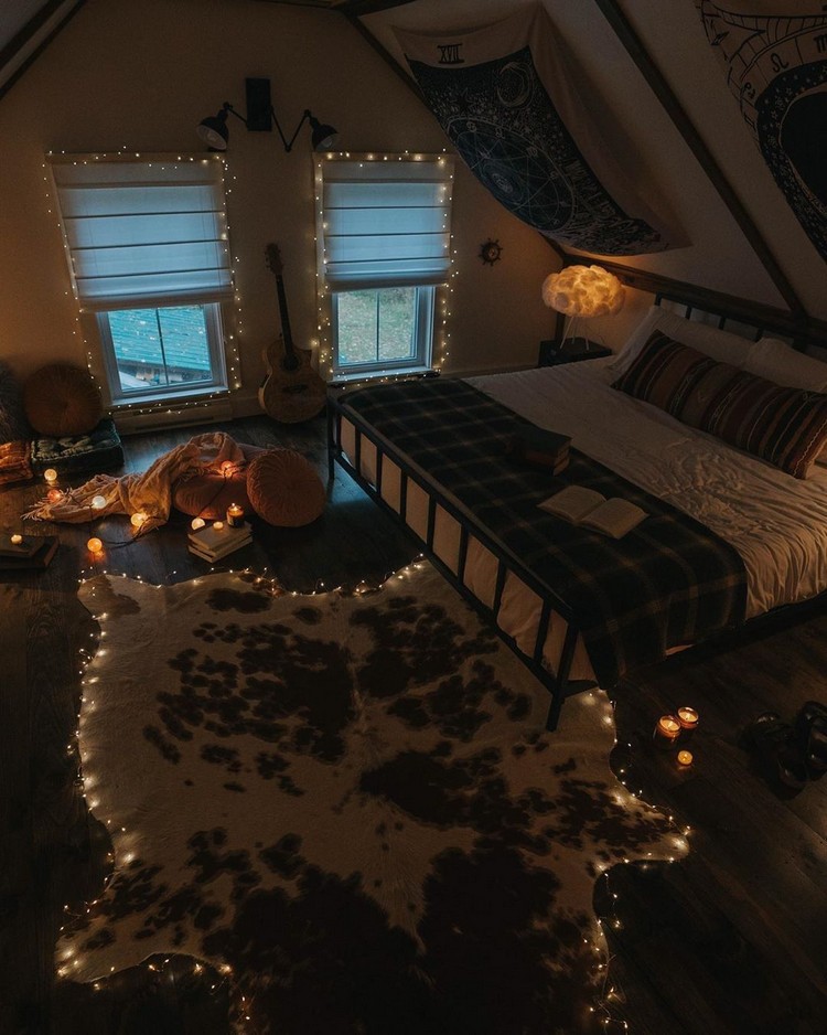 Bohemian Bedroom Decor Design (11)