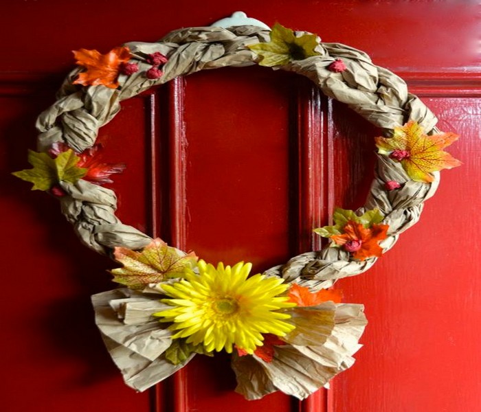 Recycled Crafts Wreaths