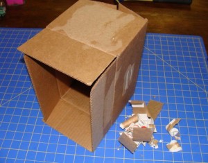 Recycled Cardboard Box