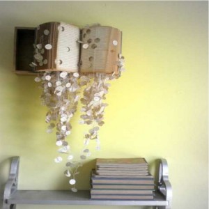 Recycled Crafts Wall Decor Idea