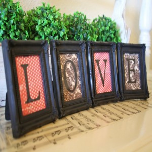 Recycled Picture Frames Home Decor Idea