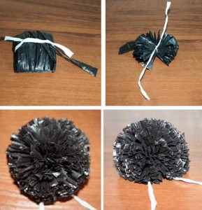 Awesome Flower Made from Recycled Plastic Bags