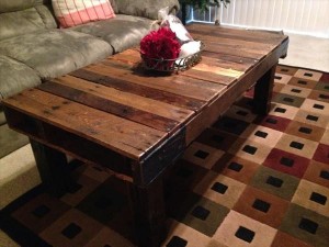 DIY Wooden Pallet Coffee Table