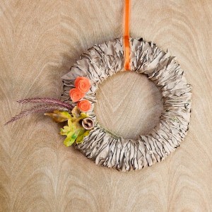 Recycled Paper Beautiful Wreath