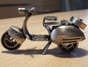 Old Recycled Metal Bike