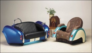 Recycled Car Parts Innovative Furniture