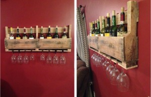 Pallet Wine Rack