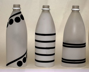 Recycled Plastic Bottles for Decor