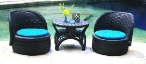 DIY Furniture From Recycled Automotive Tires