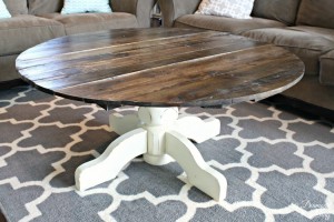 DIY Pallet Round Coffee Table