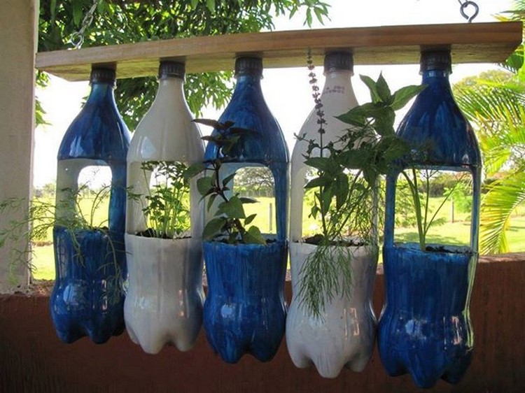 DIY Plastic Bottles Garden