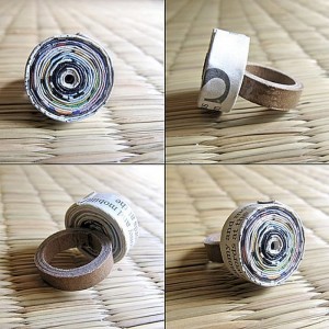 Recycled Paper Ring