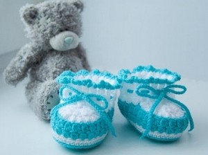 Cute Crochet Baby Boots