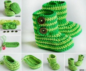DIY Crochet Shoes