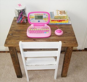 Pallet Table for Kids