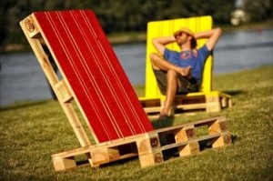pallet Outdoor Lounge Chairs