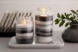 Glass Jars Candle Crafts