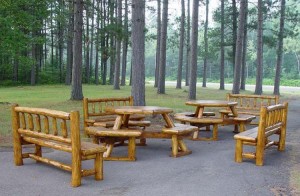 Log Patio Furniture