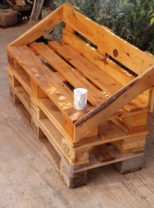 Pallet Patio Bench