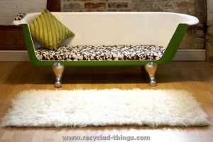 Recycled Bathtub Sofa