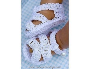 Free Crochet Baby Sandal Patterns