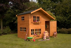 Kids Wooden Playhouse