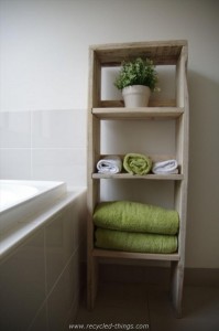 Pallet Bathroom Storage Unit