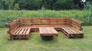 Pallet Garden Setaing Plans