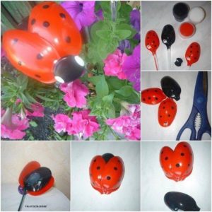 DIY Recycled Plastic Spoons Butterfly