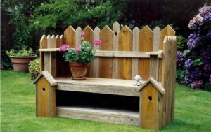 Pallet Garden Bench