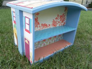 Old Drawer Recycled Doll House