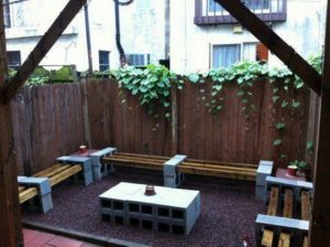 Cinder Blocks Outdoor Furniture
