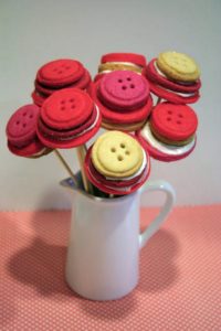 Button Cookie Bouquet