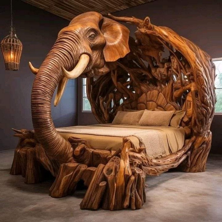 Elephant Shaped Bed