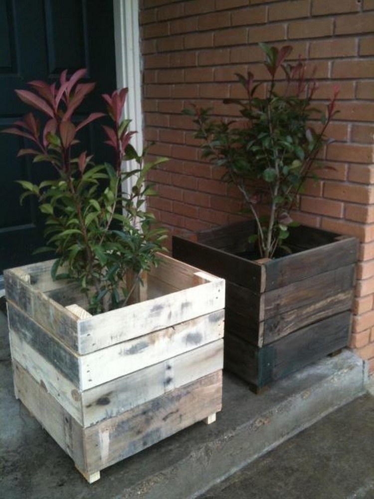 Recycled Pallet Planters