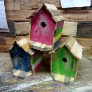 Wooden Pallet Bird House