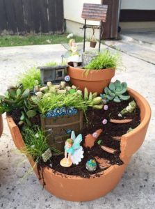Terra Cotta Fairy Garden