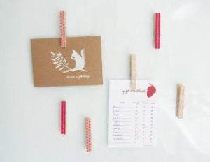 Washi Tape Fridge Magnet Pegs