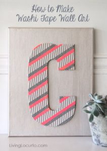 Washi Tape Wall Art